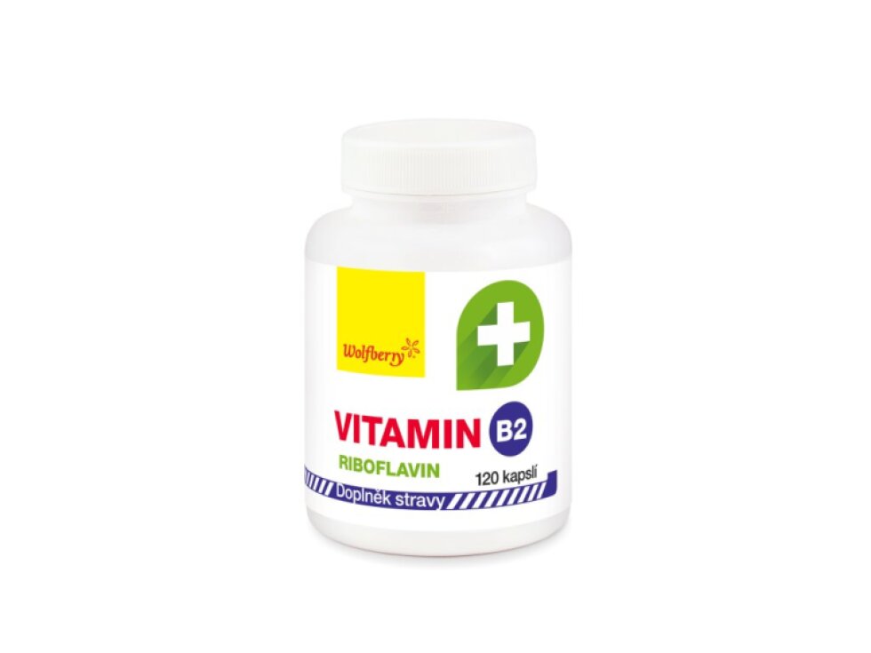 Wolfberry Vitamín B2 (riboflavin) 120 kapslí
