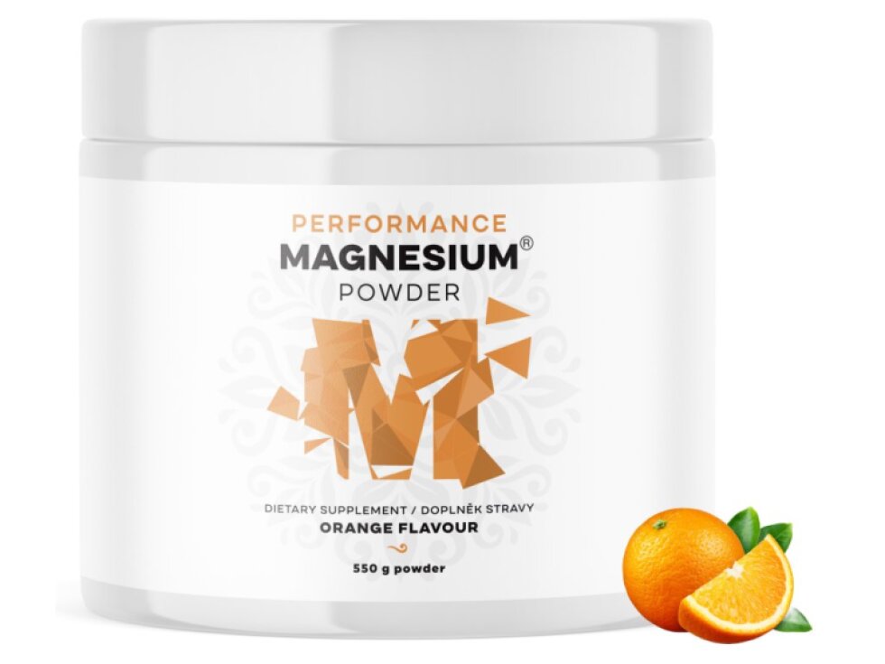 BrainMax Performance Magnesium® Powder hořčík bisglycinát v prášku 90 dávek 550 g