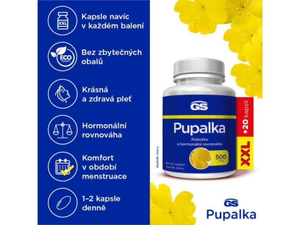 GS Pupalka XXL 90+20 kapslí