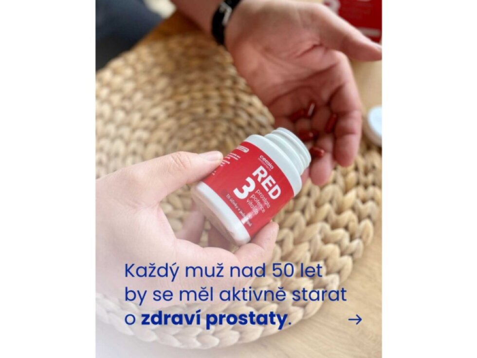 Cemio RED3 XXL 90+30 kapslí