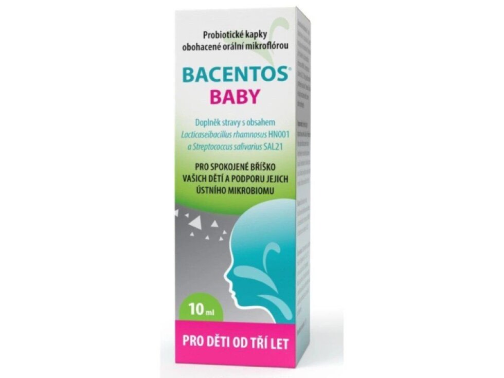 BAC-ENTOS BABY orální probiotické kapky 3+ 10ml