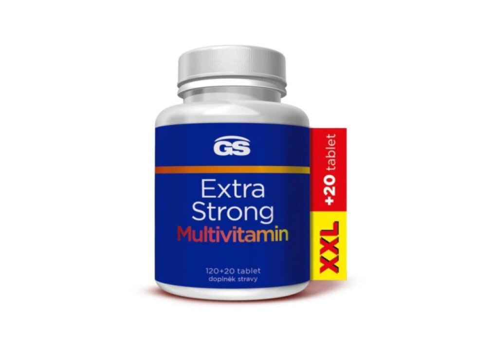 GS Extra Strong Multivitamin XXL 120+20 tbl.