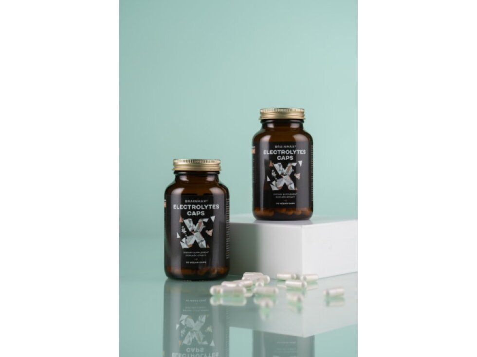 BrainMax Electrolytes Caps 90 rostlinných kapslí