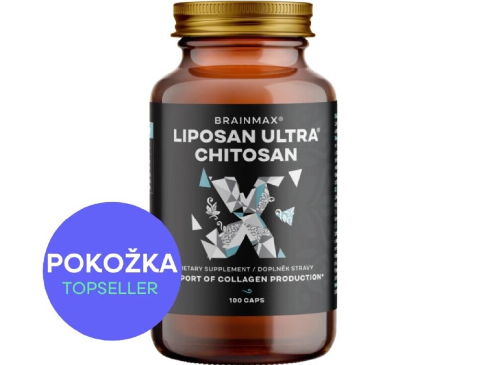 BrainMax Liposan Ultra® Chitosan Beauty Essentials 100 kapslí