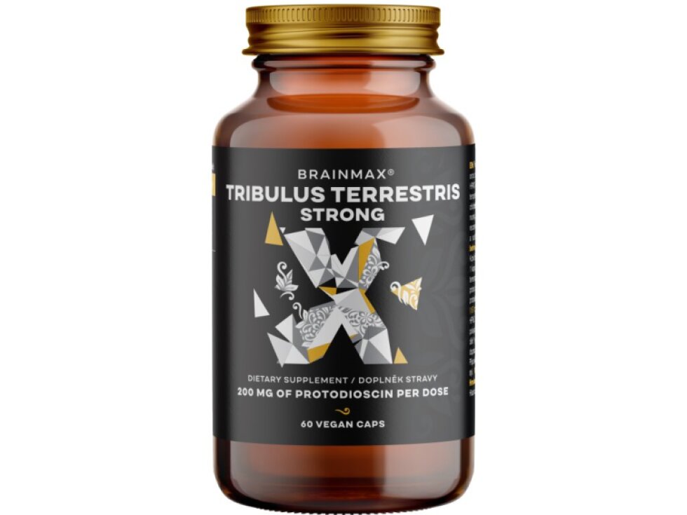 BrainMax Tribulus Terrestris Strong 60 rostlinných kapslí