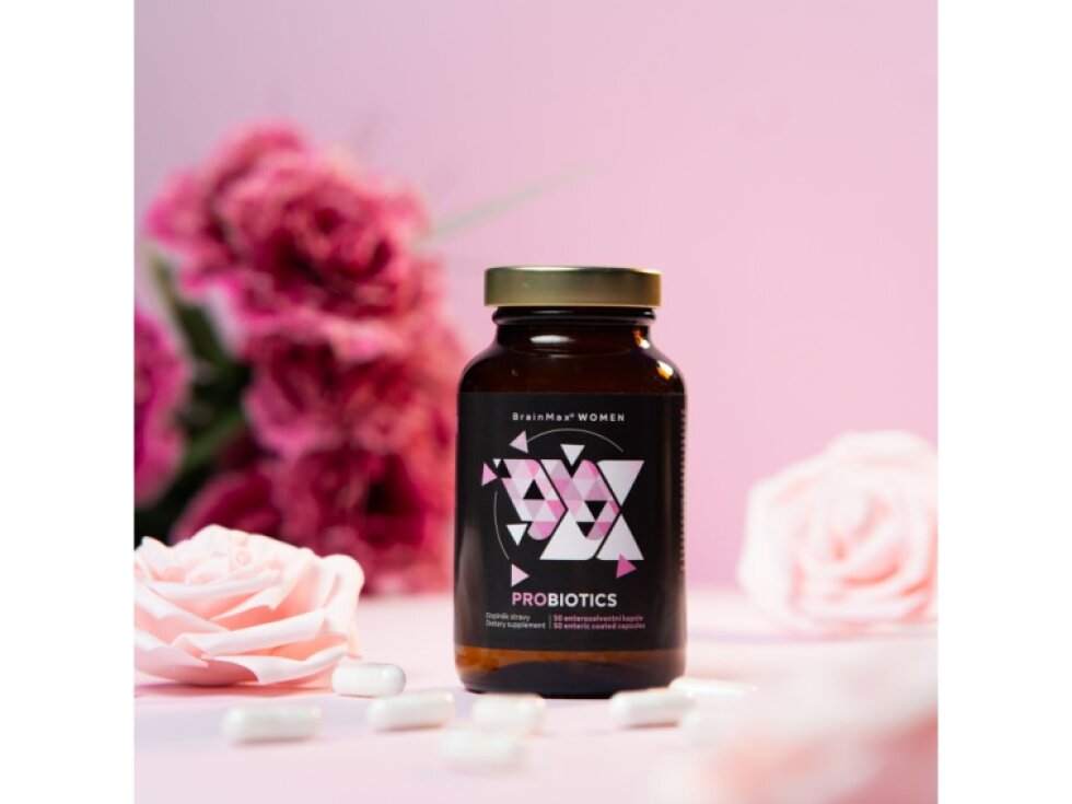 BrainMax Women Probiotics Probiotika Pro Ženy 50 enterosolventních kapslí