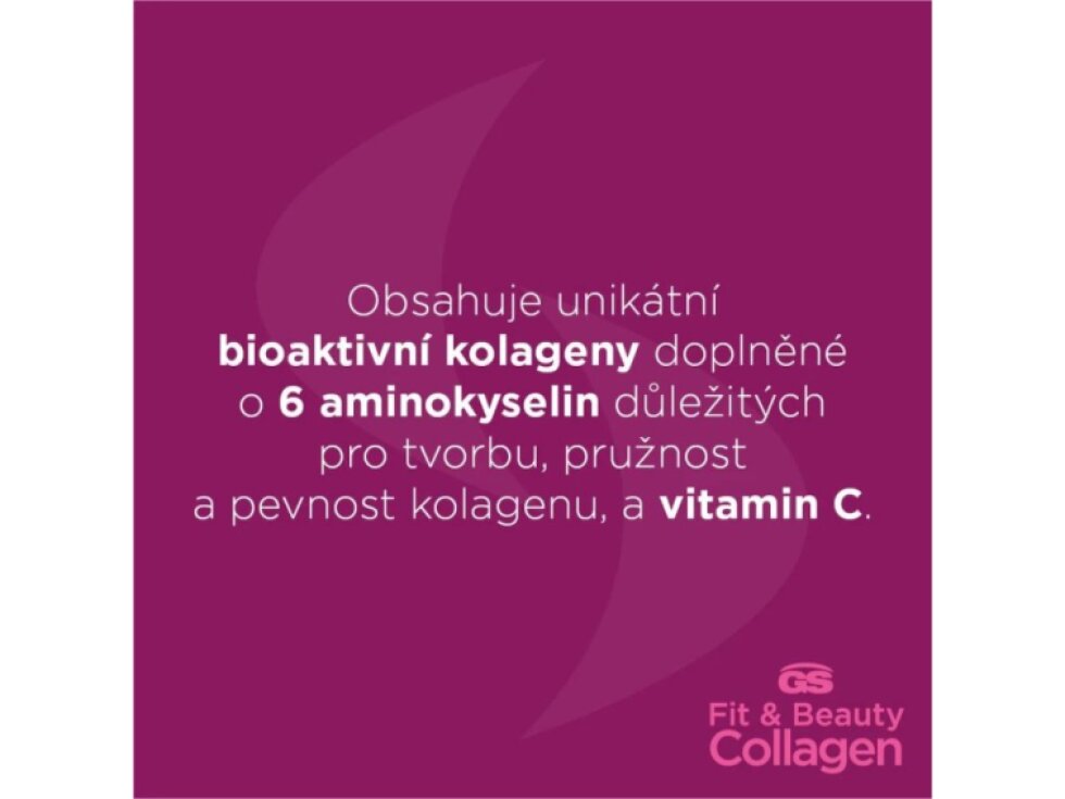 GS Fit&Beauty Collagen 50 kapslí