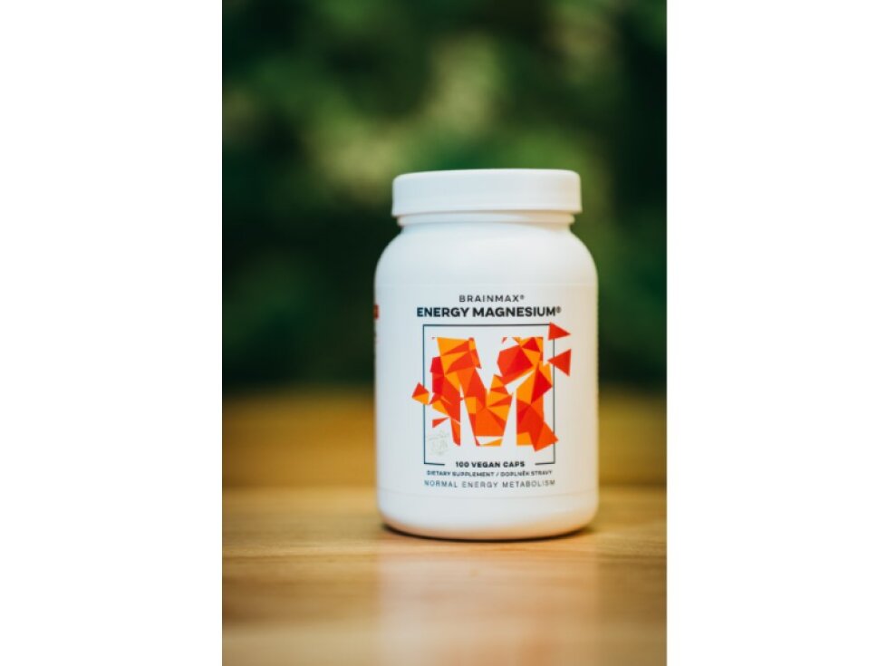 BrainMax Energy Magnesium® Hořčík Malát 1000 mg 100 kapslí