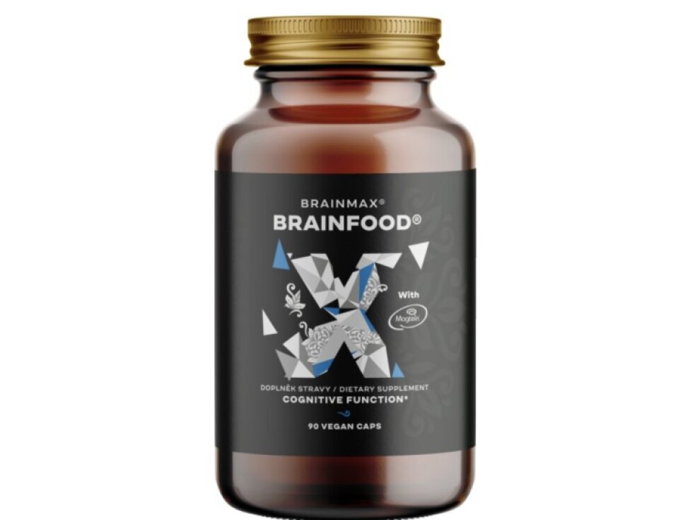 BrainMax BRAINFOOD® 90 rostlinných kapslí