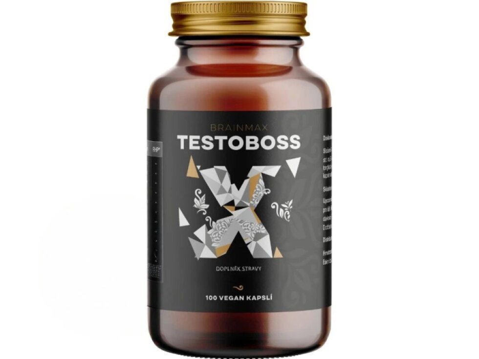 BrainMax Testoboss® 100 rostlinných kapslí