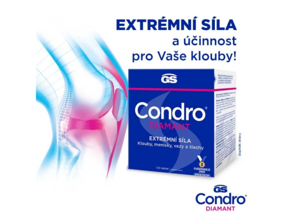 GS Condro Diamant 120 tbl.+ 30 tbl.