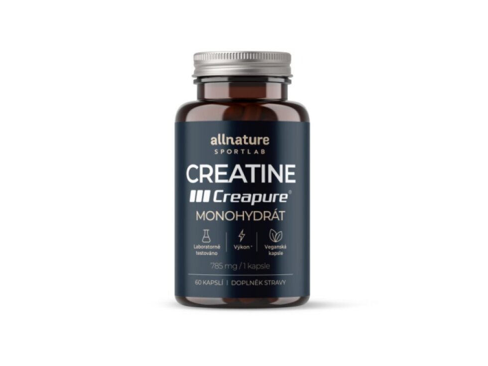 Allnature Sportlab Creatine Creapure® 60 kapslí