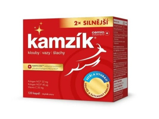 Kamzík® 2x Silnější 120 kapslí