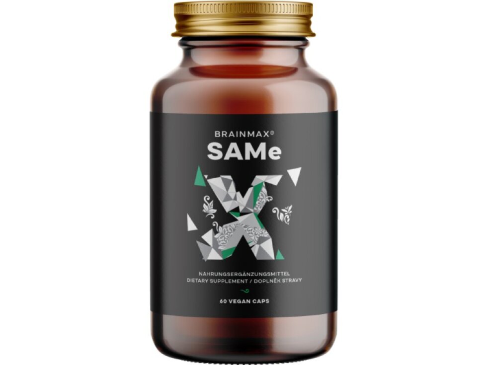 BrainMax SAMe 400 mg 60 rostlinných kapslí