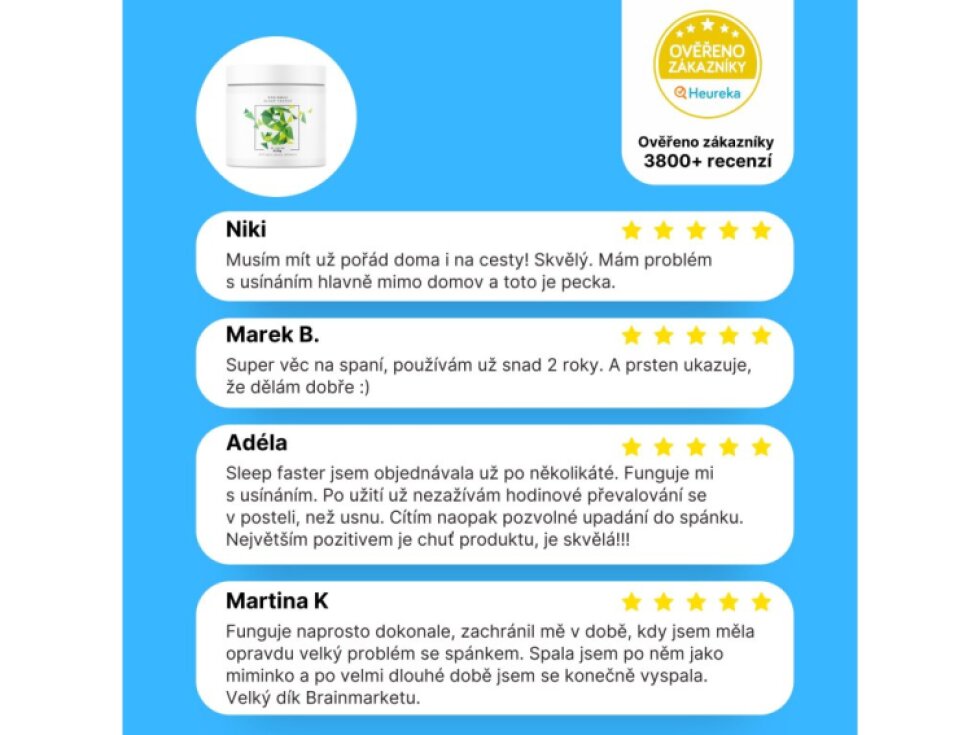 BrainMax Sleep Faster® GABA UPGRADE! 450 g