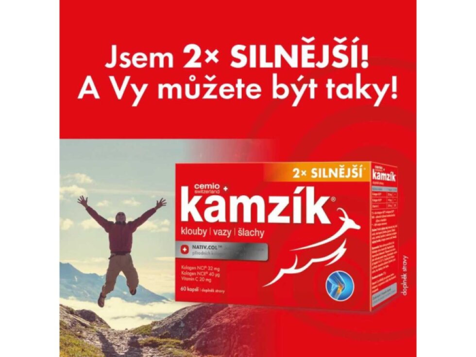 Kamzík® 2x silnější 60 kapslí