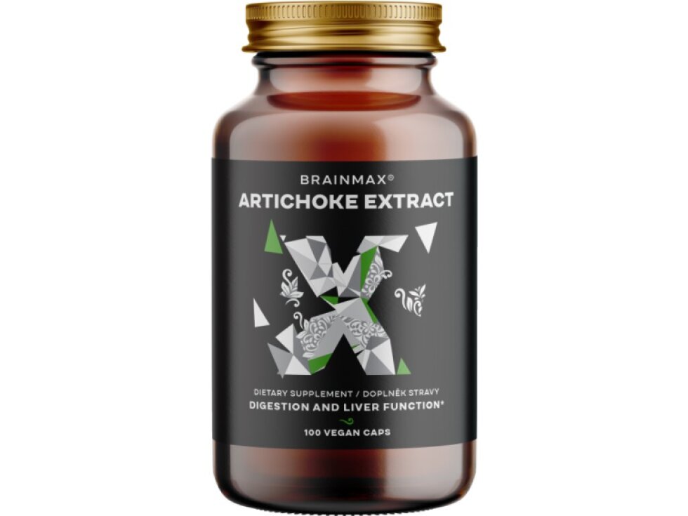 BrainMax Artichoke Extract 500 mg 100 rostlinných kapslí