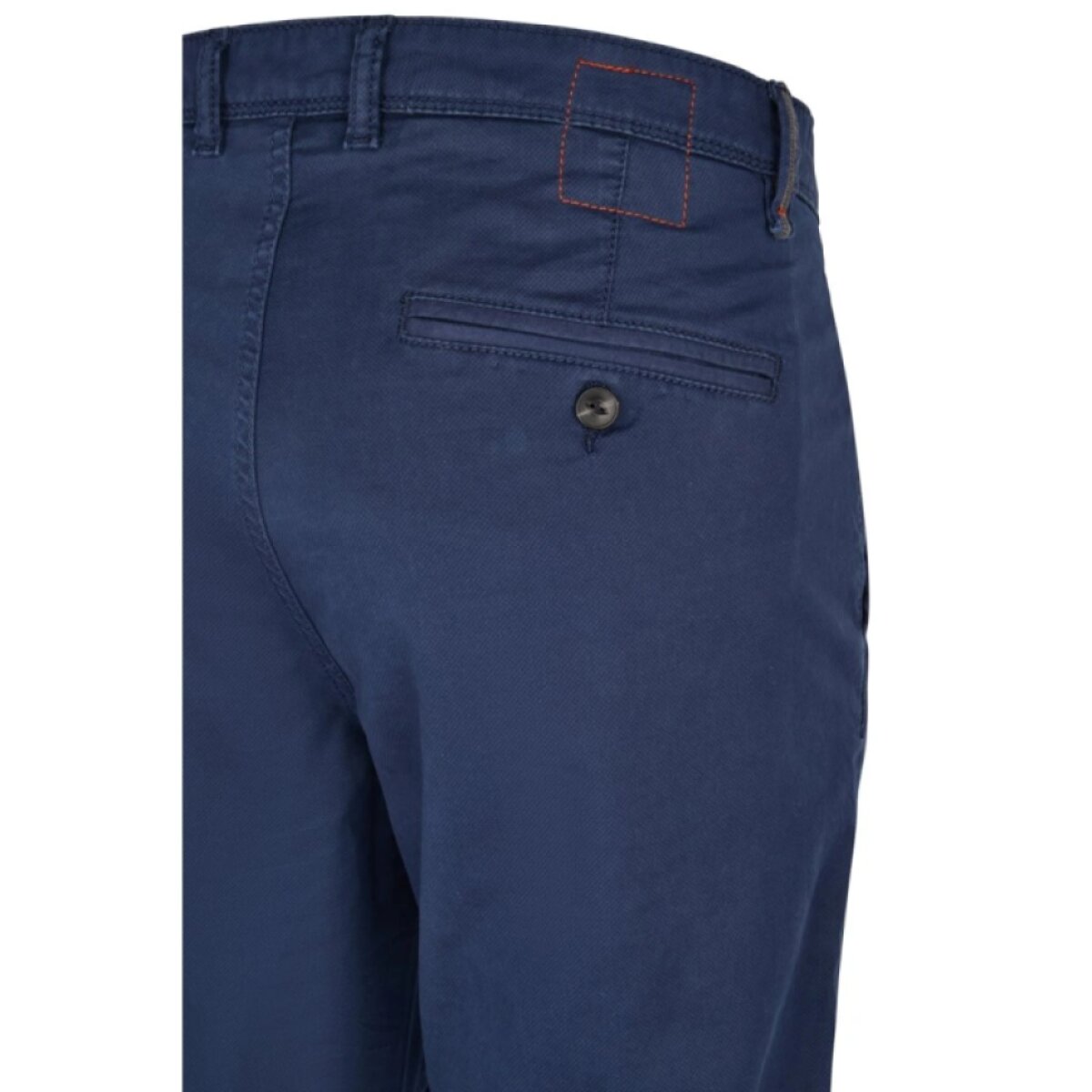 Pánske modré chino nohavice so štruktúrou HATTRIC modern fit