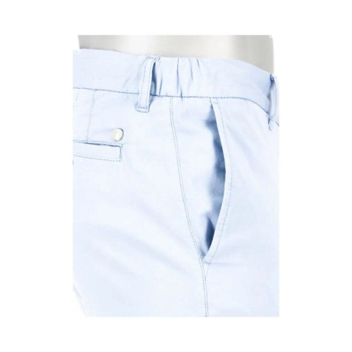 Pánske belasé ultraľahké chino nohavice ALBERTO regular fit