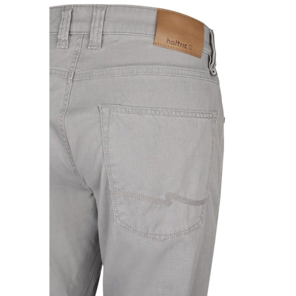 Pánske sivé comfort-stretch nohavice HATTRIC modern fit