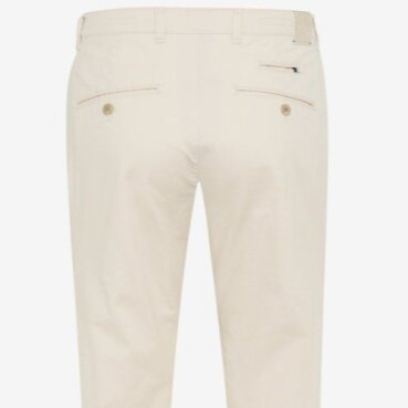 Pánske smotanové Hi-FLEX chino nohavice BRAX modern fit