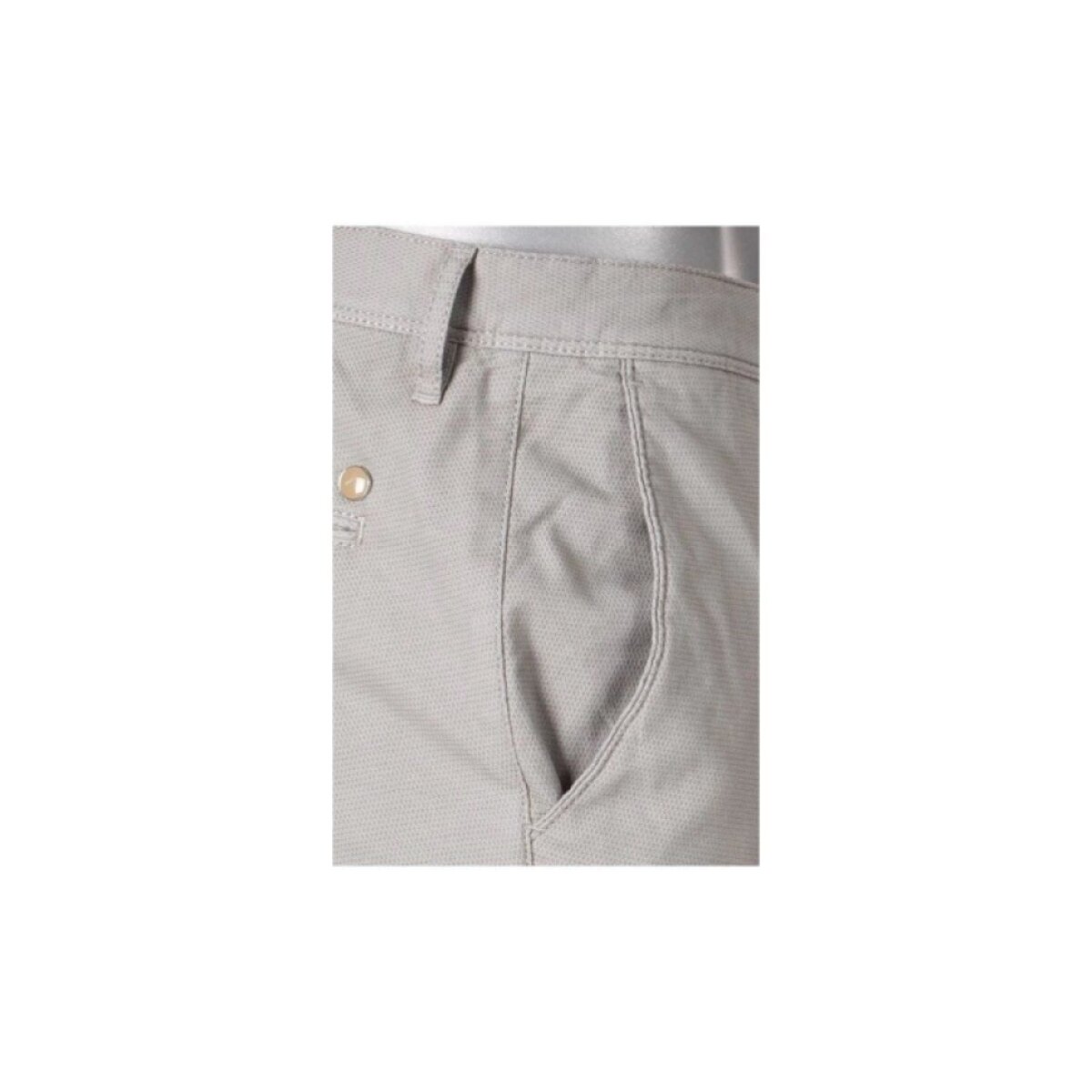 Pánske svetlosivé chino nohavice ALBERTO slim fit