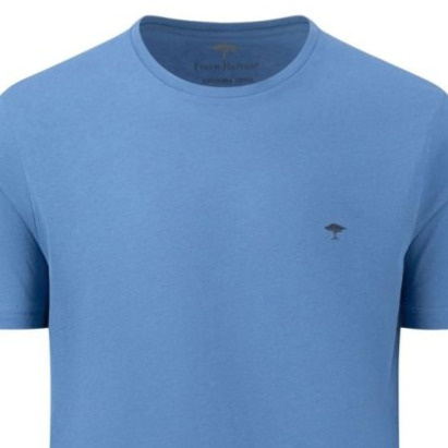 Pánske modré bavlnené tričko FYNCH-HATTON