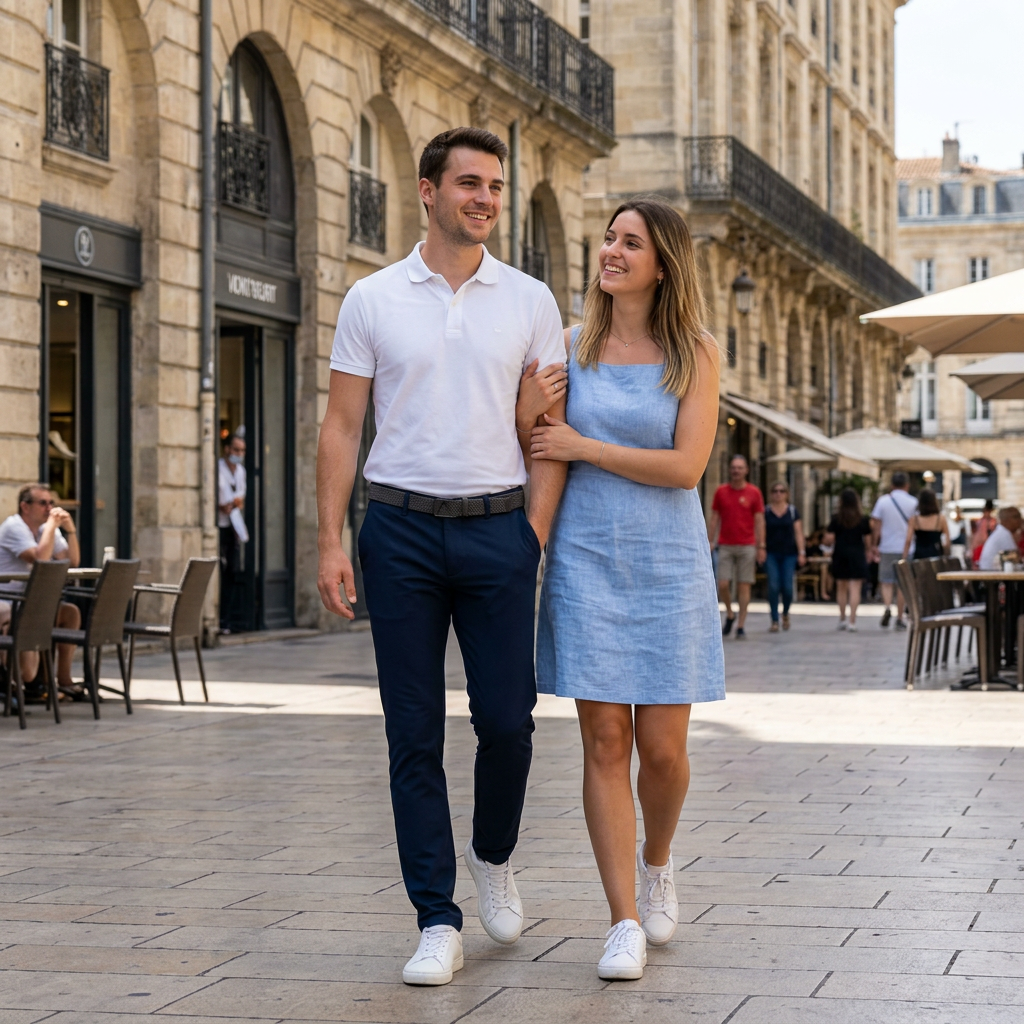 Pánske tmavomodré ultraľahké chino nohavice ALBERTO regular fit