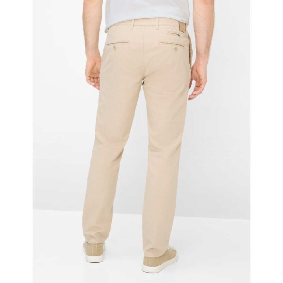 Pánske béžové Hi-FLEX chino nohavice BRAX modern fit