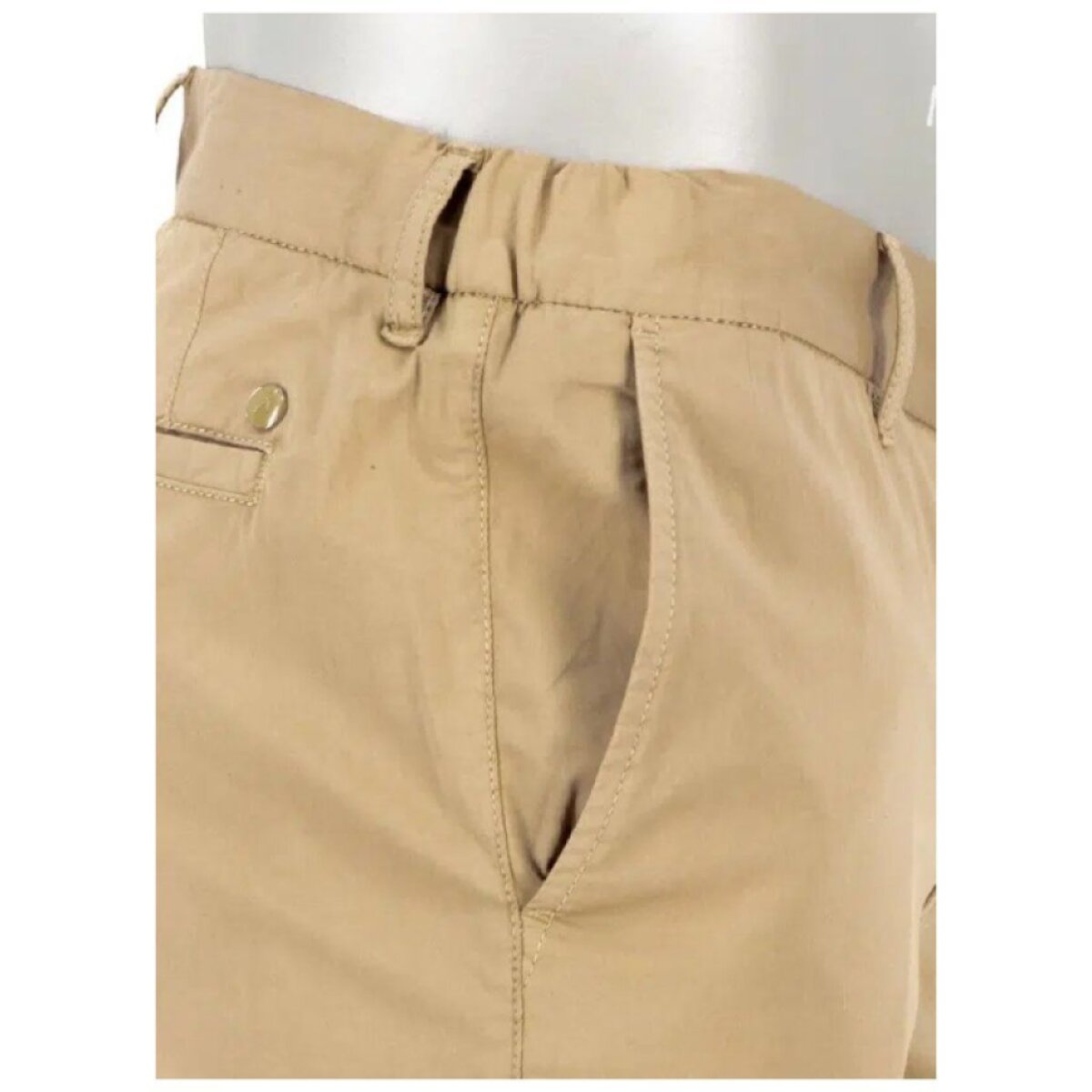 Pánske béžové Light chino nohavice ALBERTO regular fit