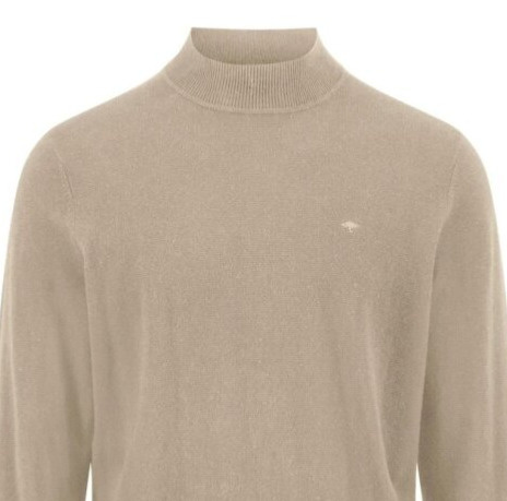 Pánsky béžový polorolák s kašmírom FYNCH-HATTON