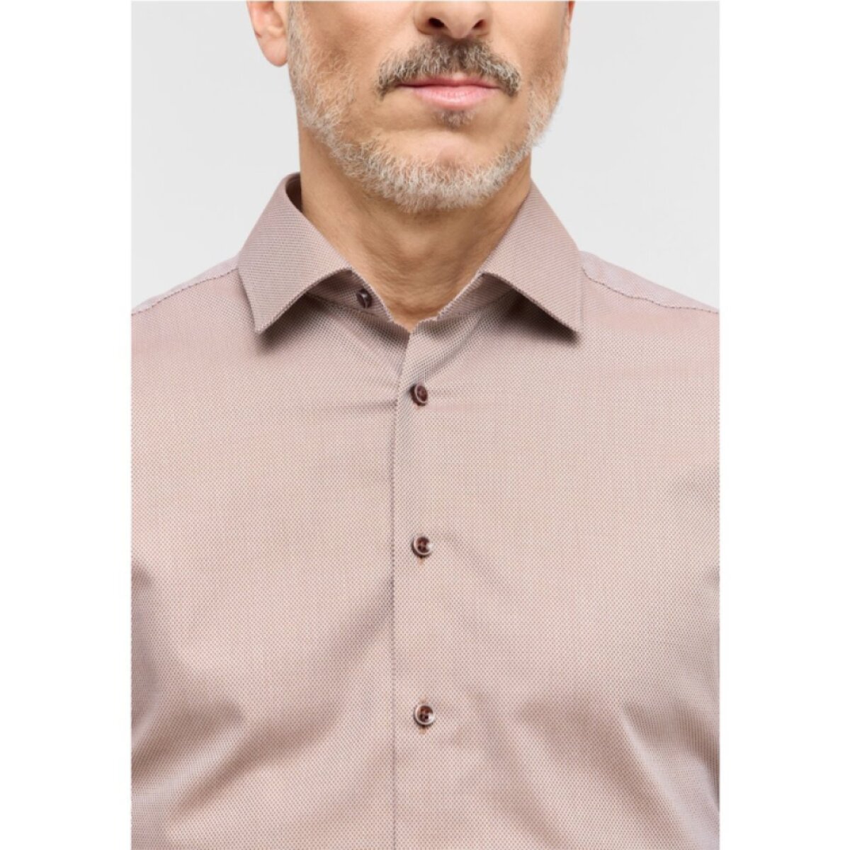 Pánska béžová Dynamic Cotton košeľa ETERNA slim fit