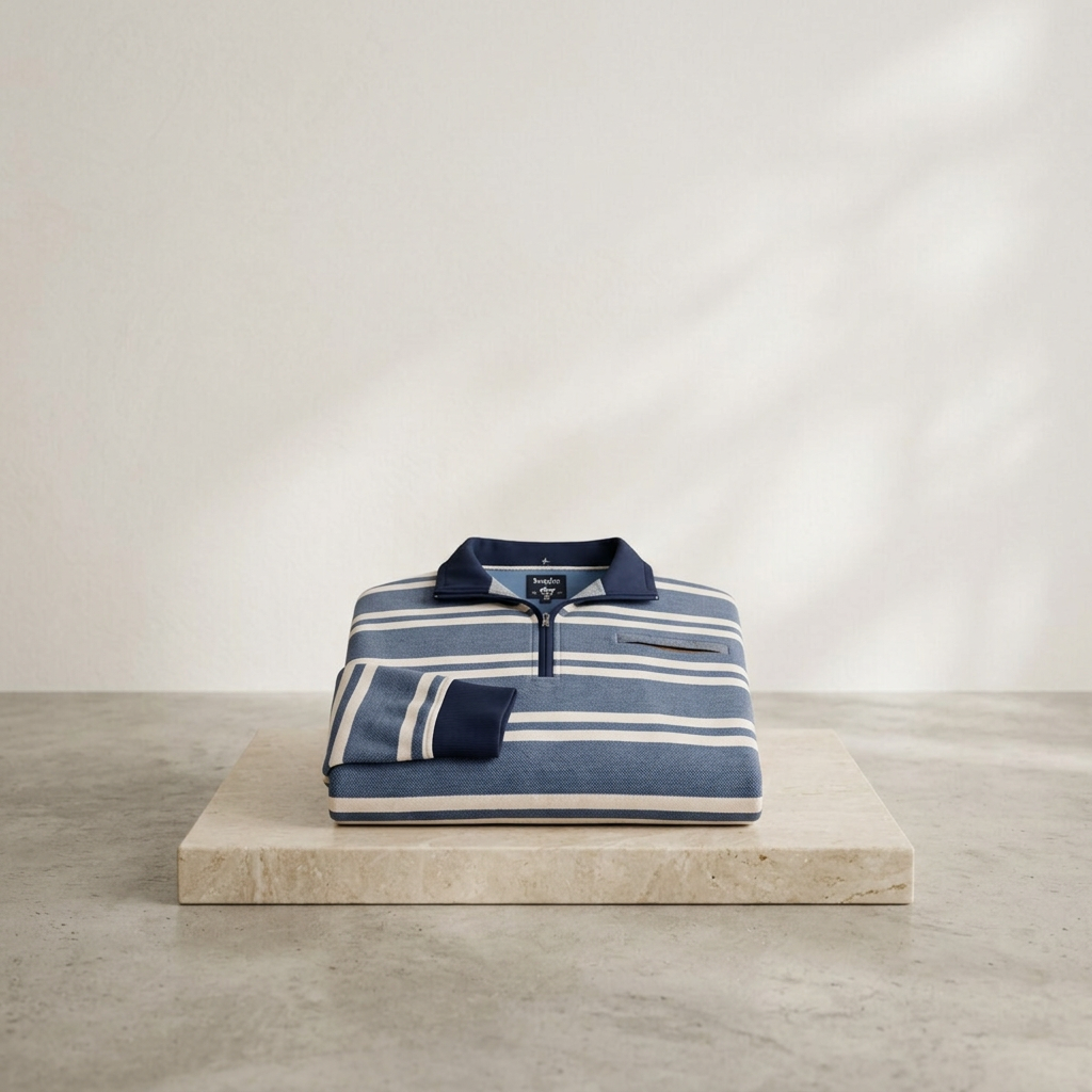 HAJO Troyersweatshirt – pánska mikina Stay Fresh so zipsom