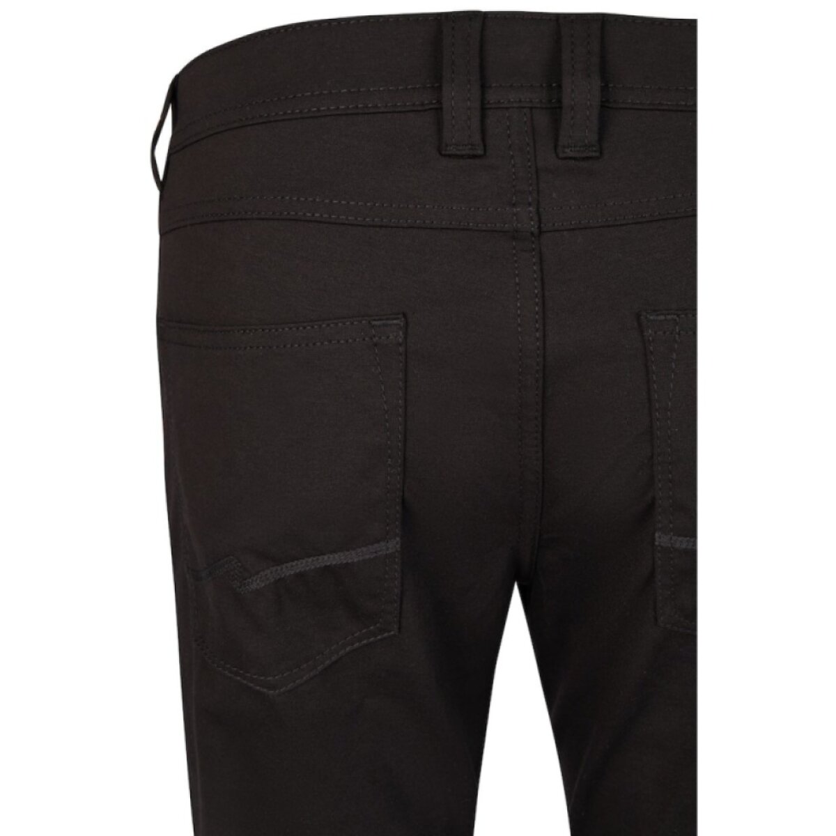 Pánske čierne elastické Jersey nohavice HATTRIC modern fit