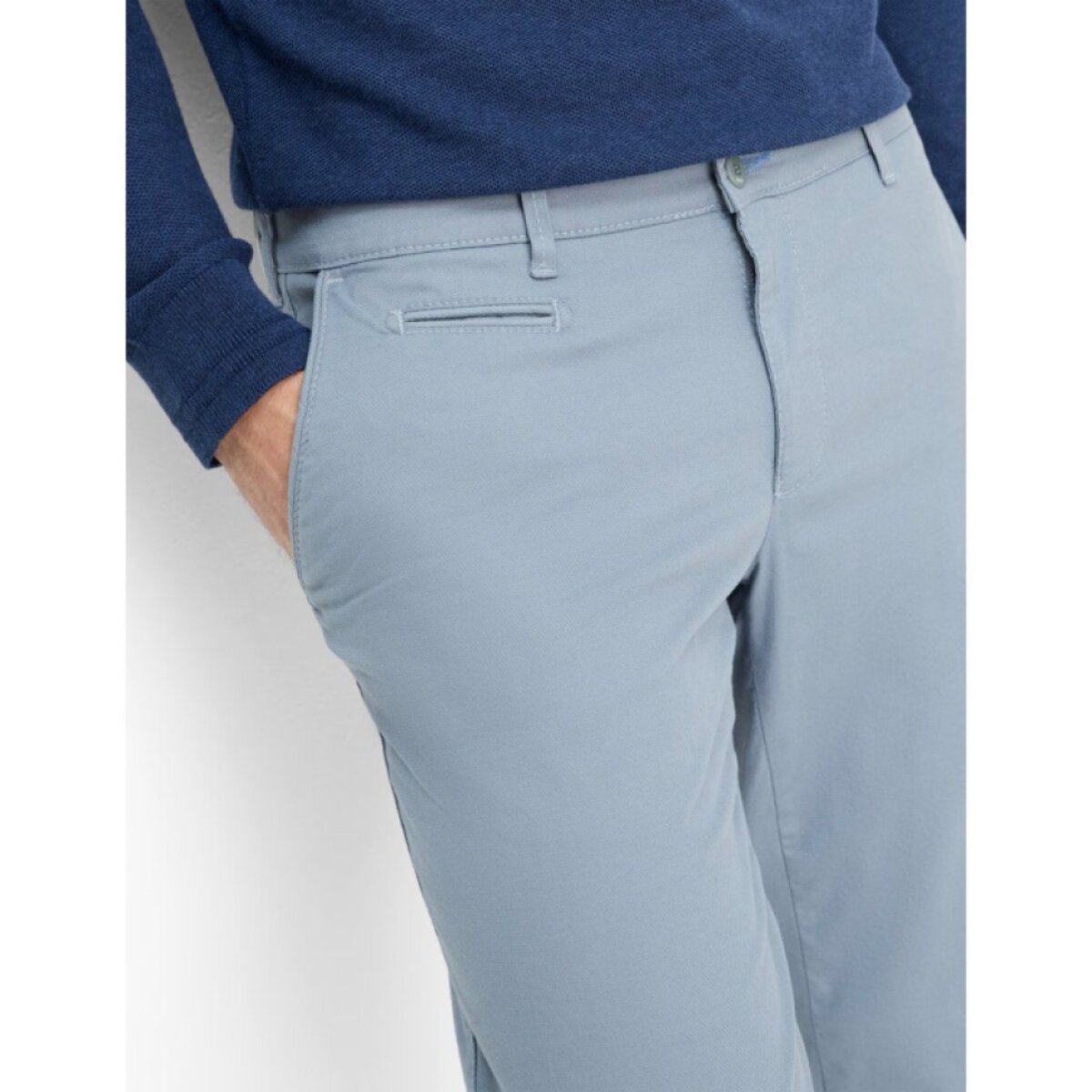 Pánske svetlomodré chino nohavice BRAX modern fit