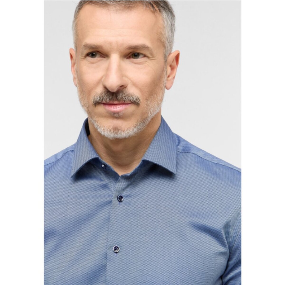 Pánska modrá Dynamic Cotton košeľa ETERNA slim fit