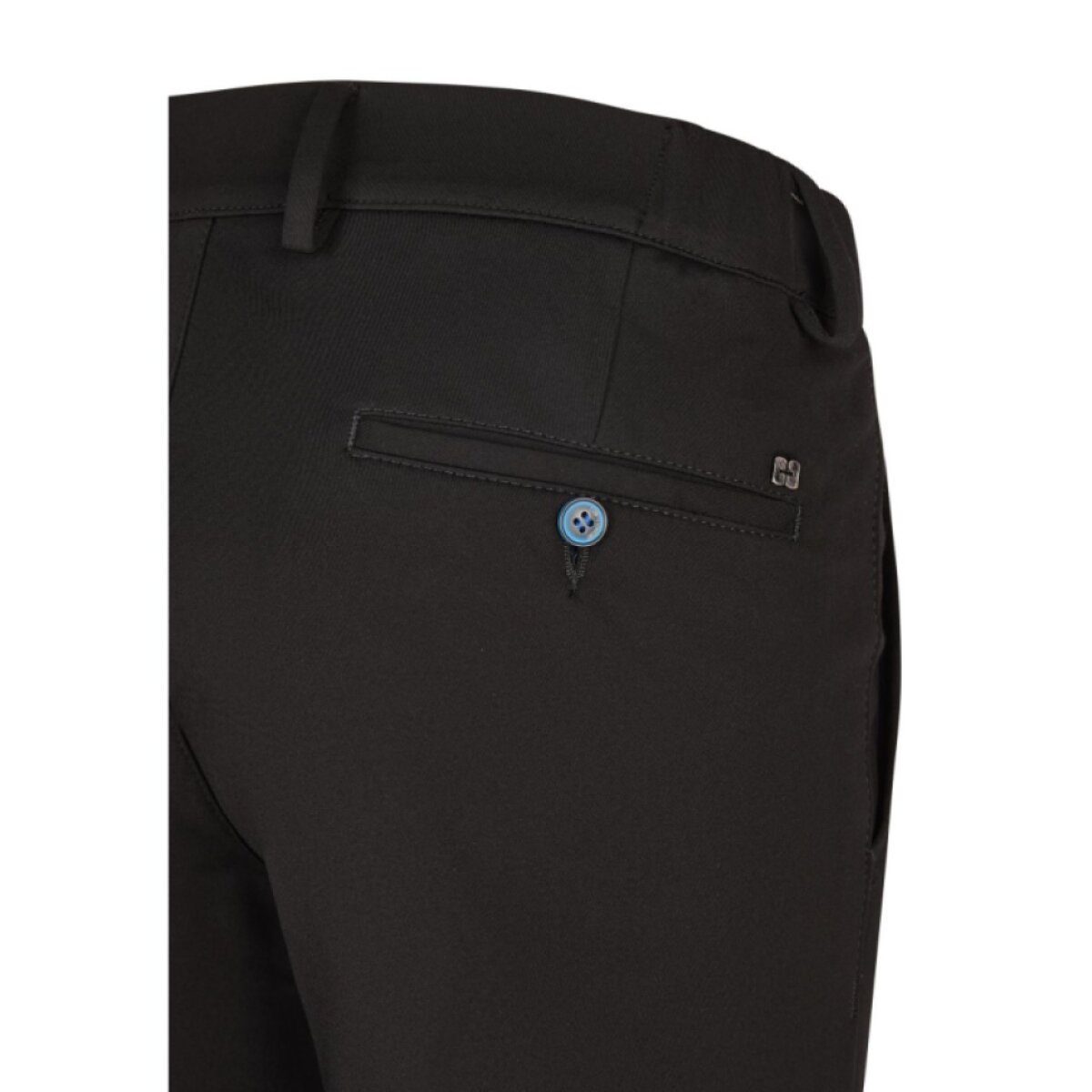 Pánske čierne Ultra Flex Jersey nohavice CLUB OF COMFORT modern fit