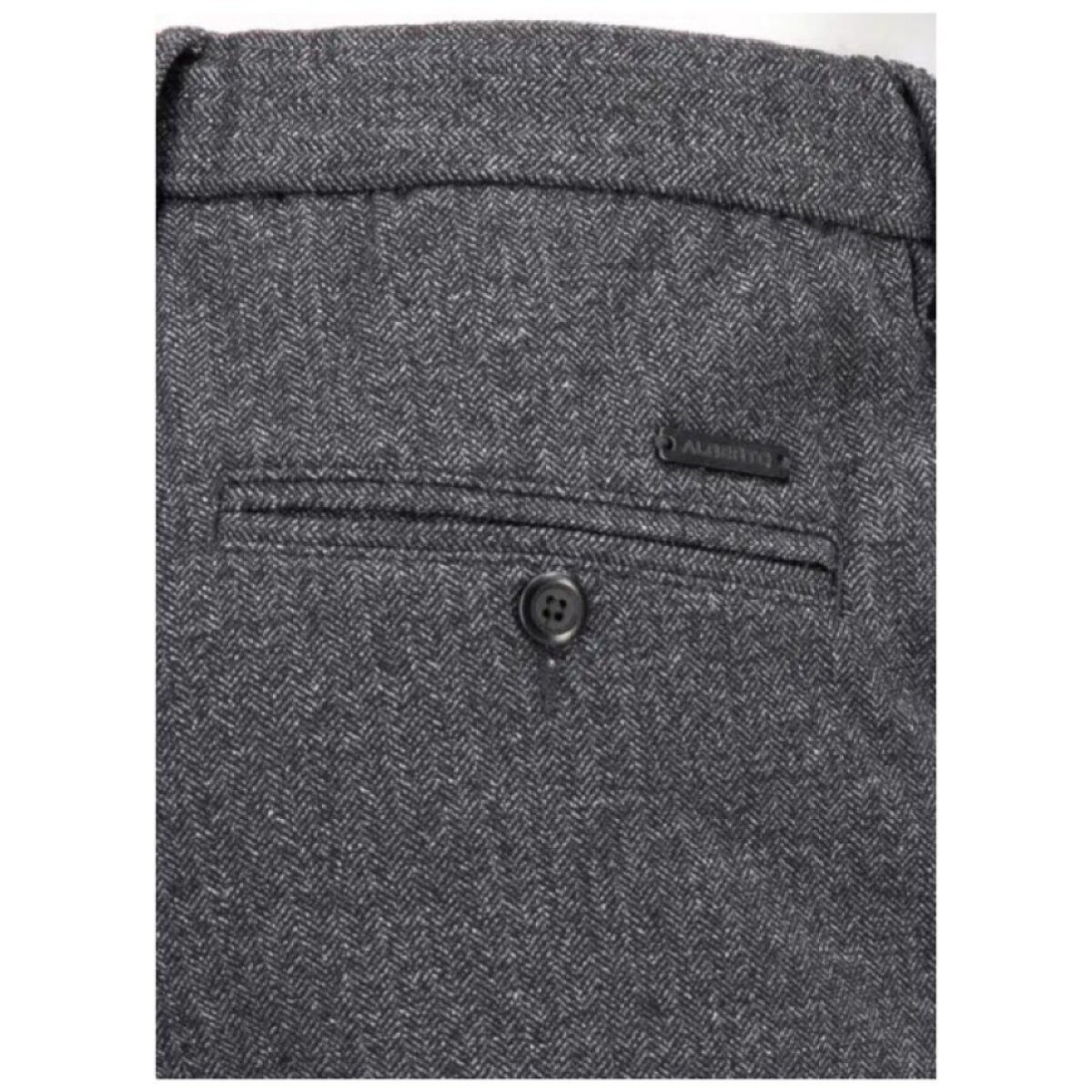 Pánske sivé Jersey nohavice ALBERTO slim fit