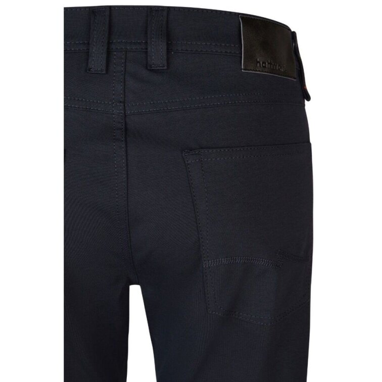 Pánske modré džerzejové nohavice HATTRIC modern fit