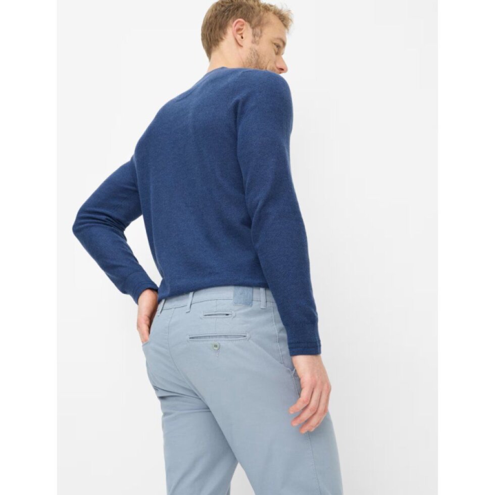 Pánske svetlomodré chino nohavice BRAX modern fit