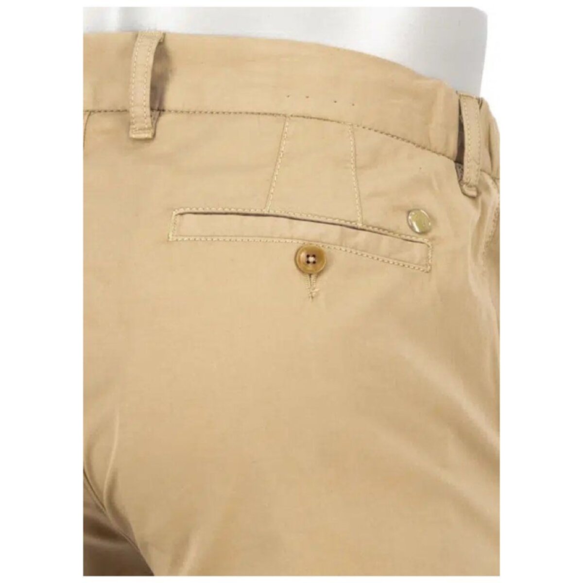 Pánske béžové Light chino nohavice ALBERTO regular fit