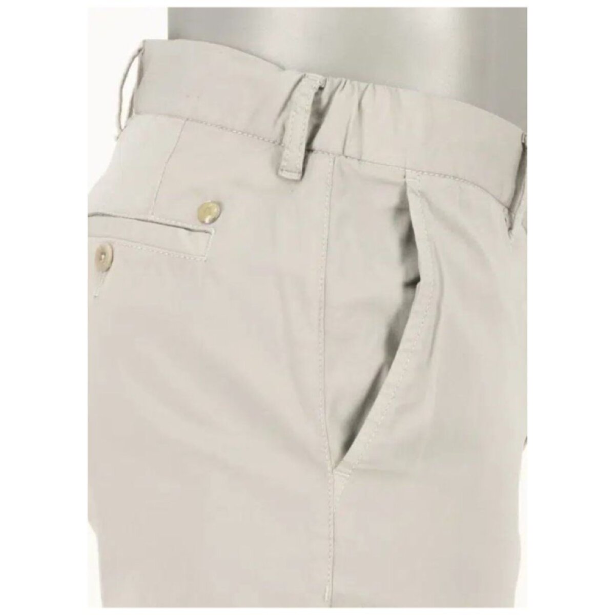 Pánske sivé ultraľahké chino nohavice ALBERTO regular fit
