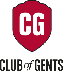 Pánske sivomodré sako s jemným károm CLUB OF GENTS slim fit