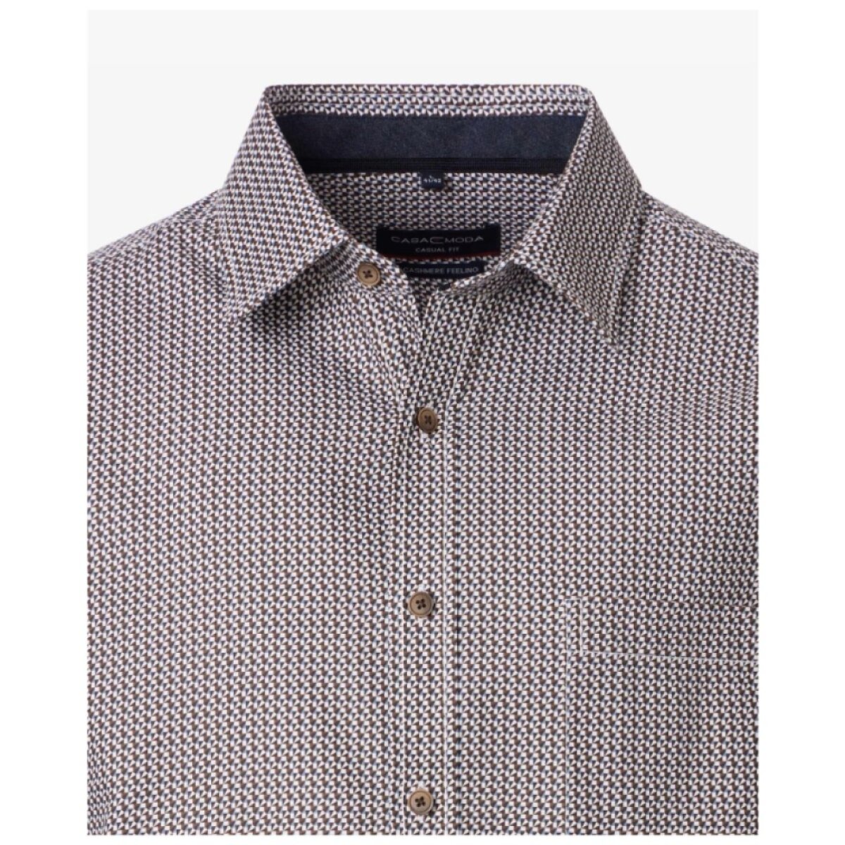 Pánska bavlnená košeľa cashmere feeling CASA MODA