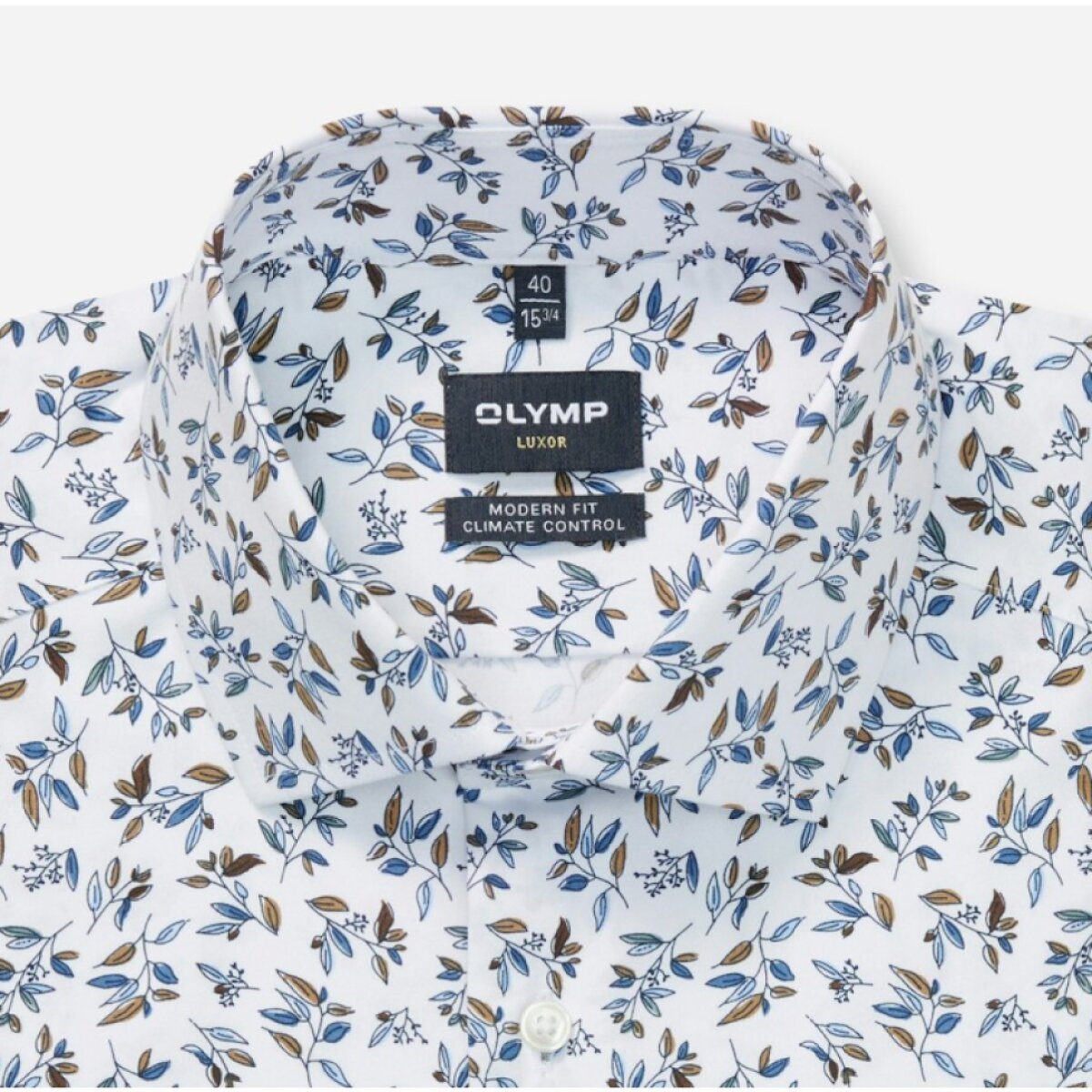 Pánska vzorovaná košeľa Climate Control OLYMP modern fit
