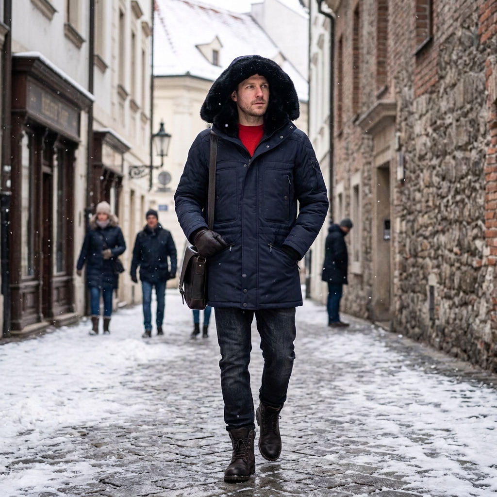 WELLENSTEYN Snowstorm 870 funkčná zimná modrá bunda