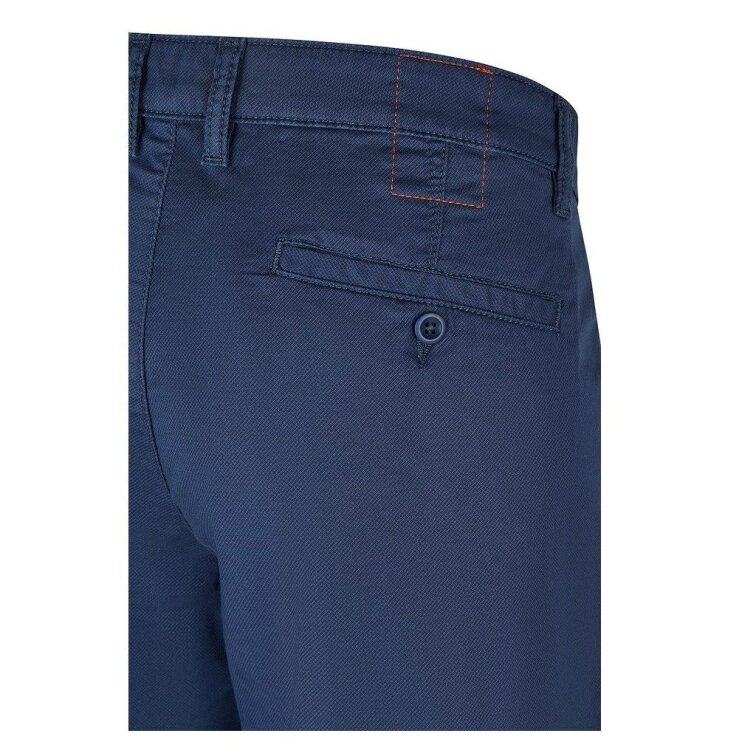 Pánske modré bavlnené Comfort- Stretch bermudy HATTRIC regular fit