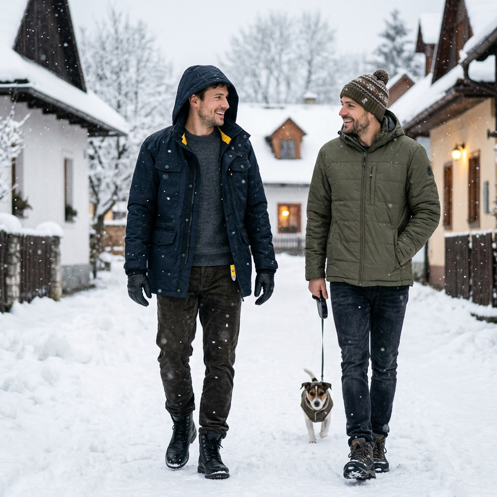 WELLENSTEYN Chester Winter 435 pánska modrá funkčná bunda