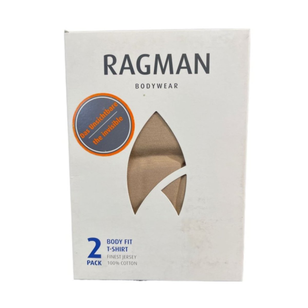 Pánske bavlnené telové tričko pod košeľu RAGMAN body fit (2 ks)