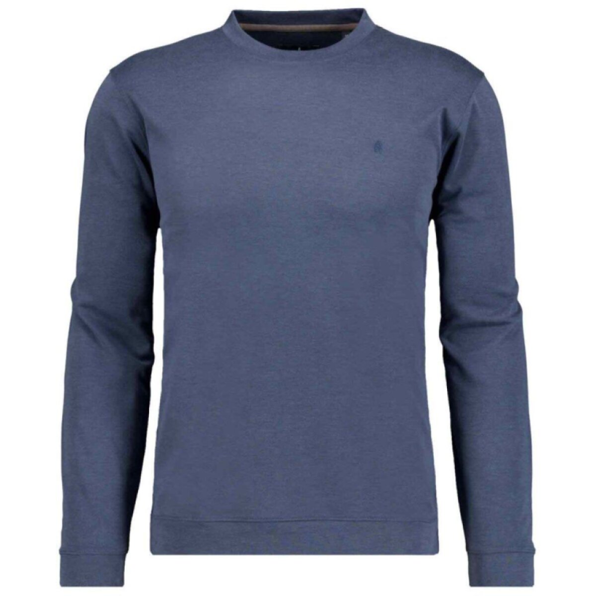 Pánske modré soft-knit Velvet touch tričko RAGMAN